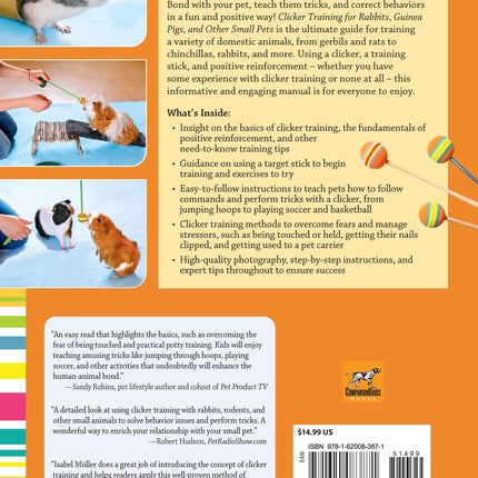 Clicker Training for Rabbits, Guinea Pigs, and Other Small Pets