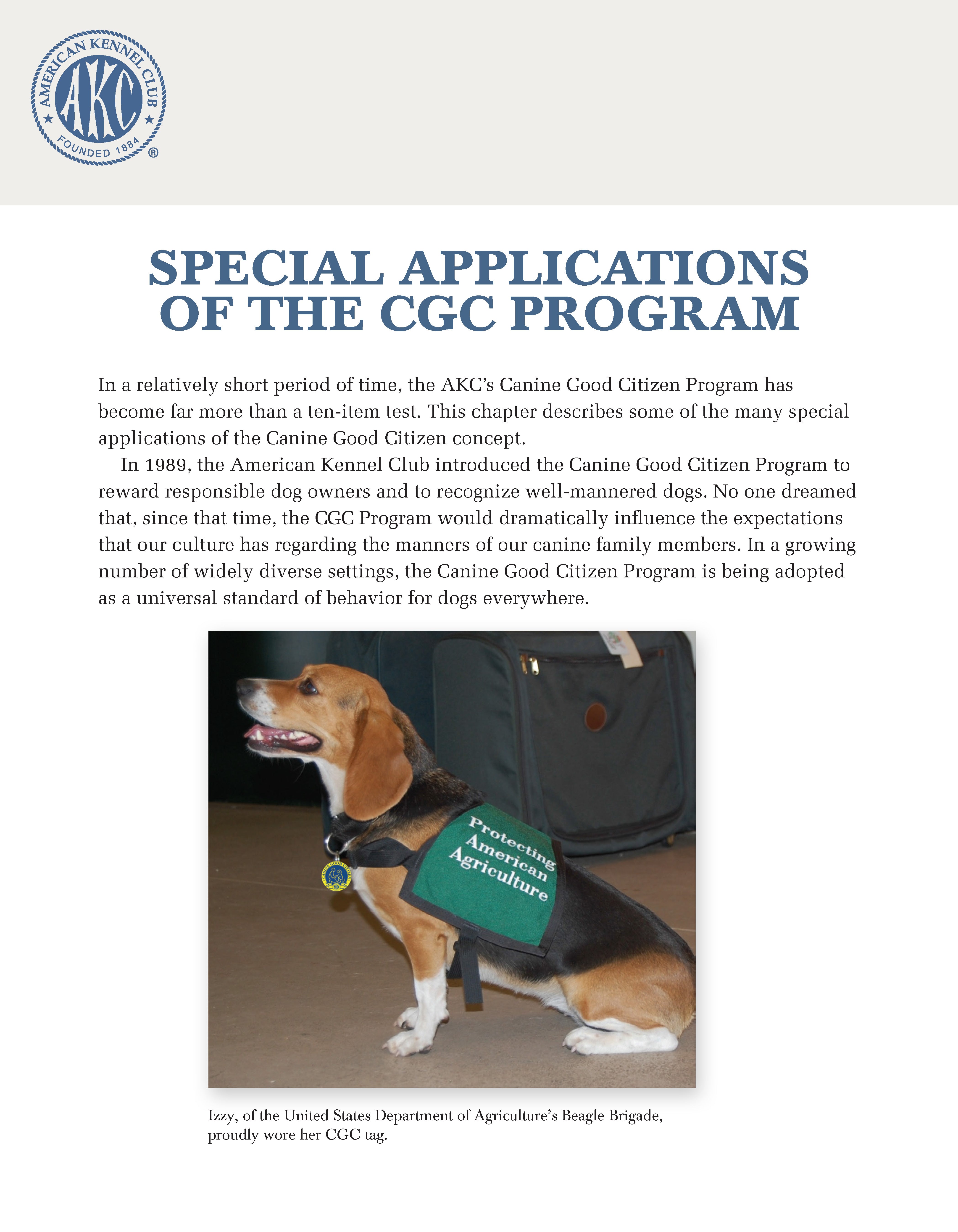 Canine Good Citizen - The Official AKC Guide