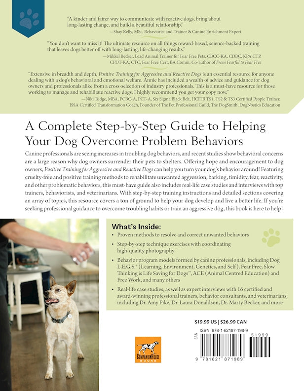 Positive Training for Aggressive and Reactive Dogs