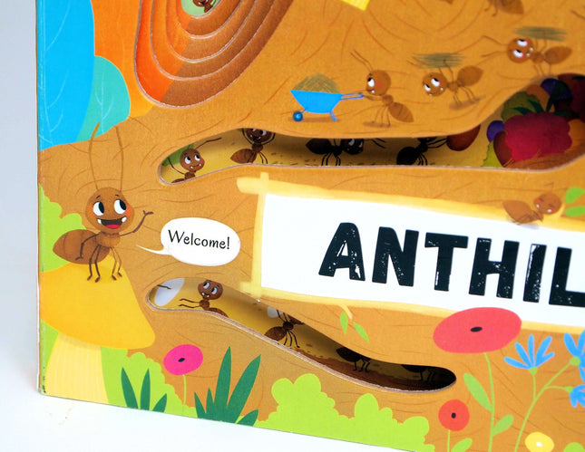 Discovering the Active World of the Anthill