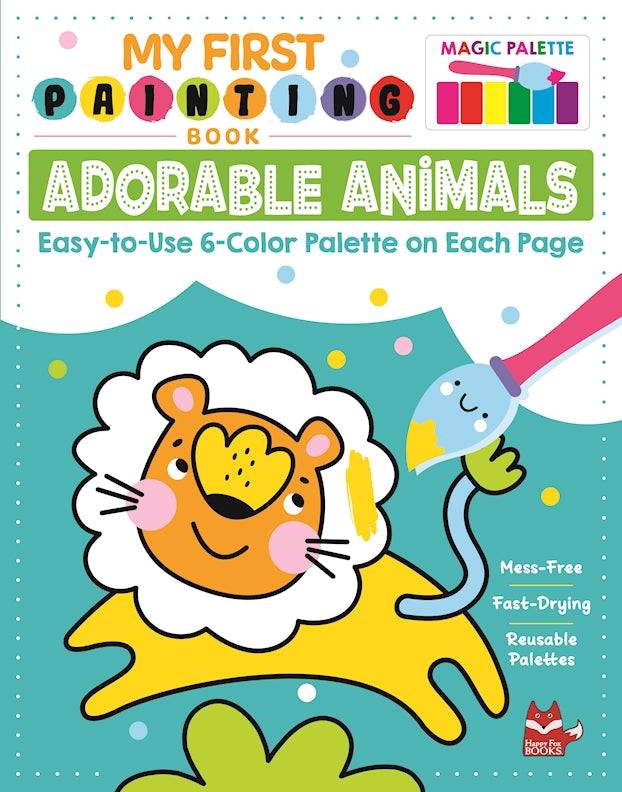 My First Painting Book: Adorable Animals