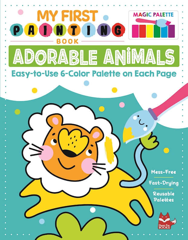 My First Painting Book: Adorable Animals