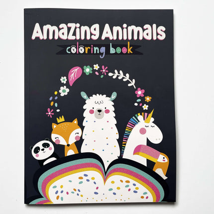 Amazing Animals Coloring Book