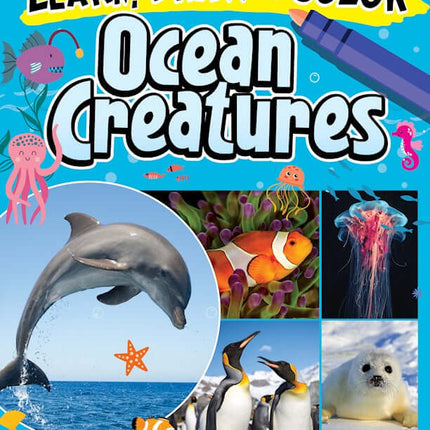 Learn, Draw & Color Ocean Creatures