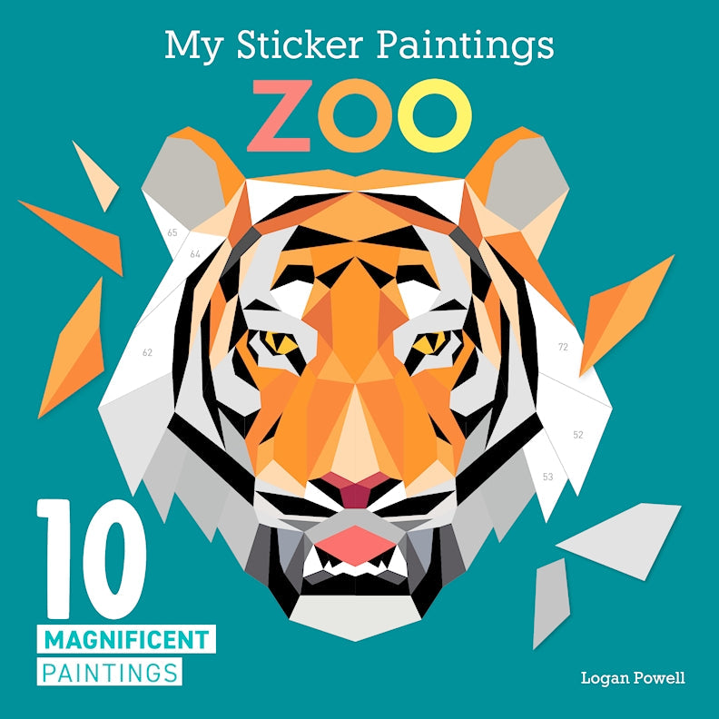 My Sticker Paintings: Zoo