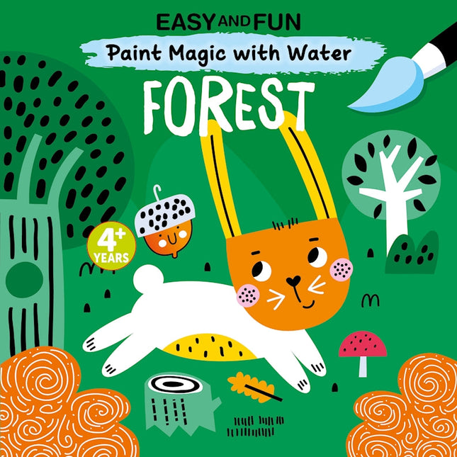 Easy and Fun Paint Magic with Water: Forest