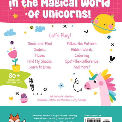 Unicorns Activity Book