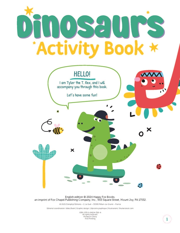 Dinosaurs Activity Book