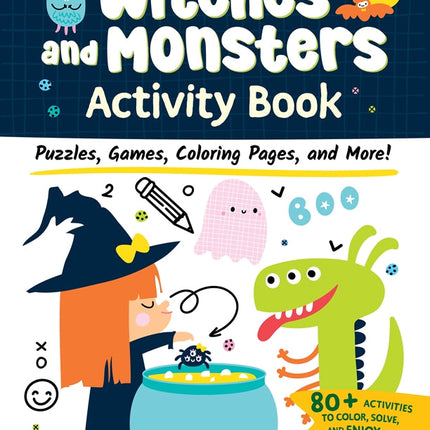 Witches and Monsters Activity Book