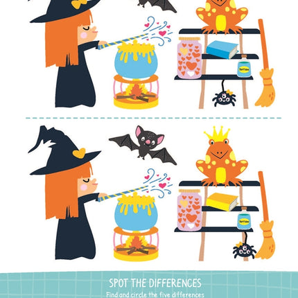 Witches and Monsters Activity Book