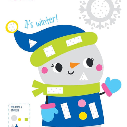 Sticker Fun: Learn About Months & Seasons!