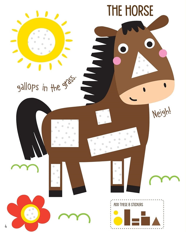 Sticker Fun: Learn About Animals!