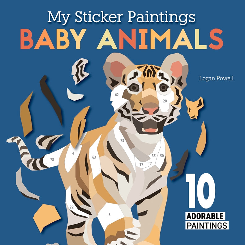 My Sticker Paintings: Baby Animals