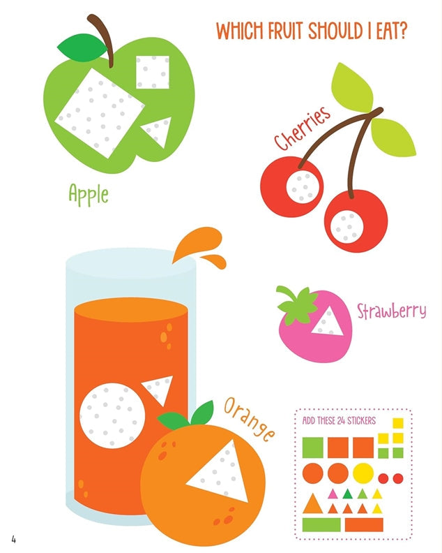 Sticker Fun: Learn About Shapes & Colors!