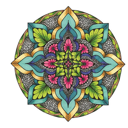 TangleEasy Guided Journal Mandala