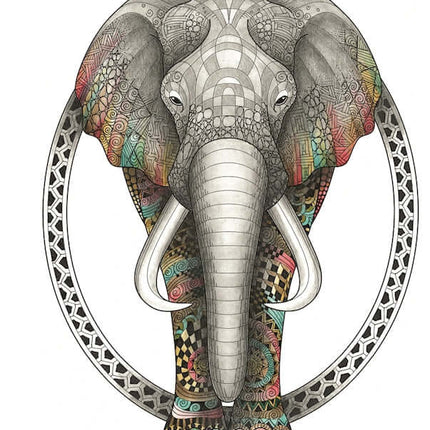 TangleEasy Lined Journal Elephant