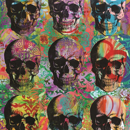 Dean Russo Skull Mosaic Journal