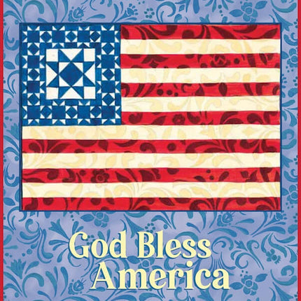 God Bless America Lined Journal