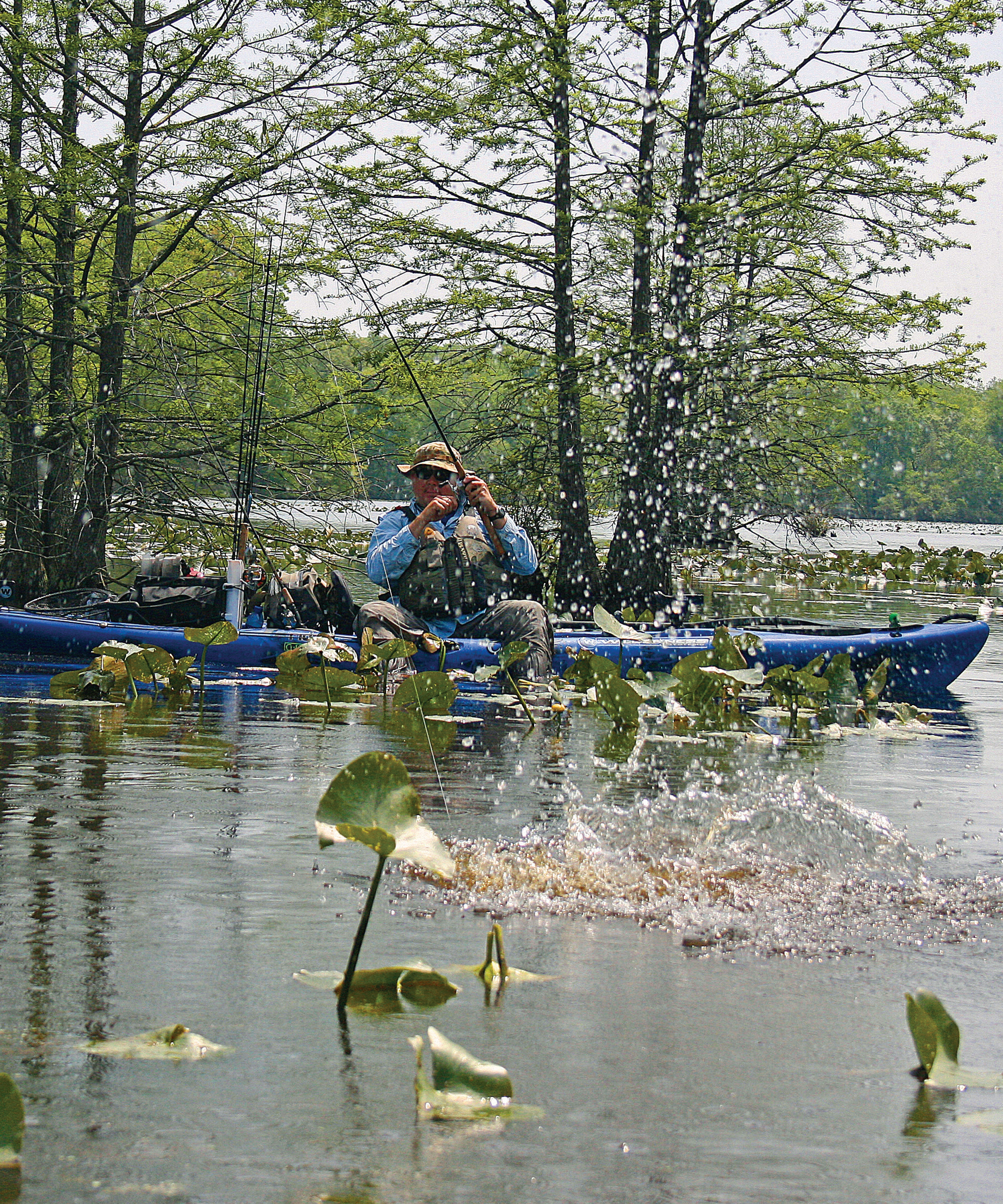 Kayak Bass Fishing