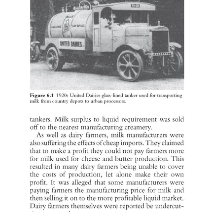 Brief History of Milk Production, A: From Farm to Market