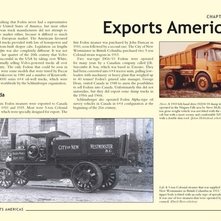 Foden Export Vehicles