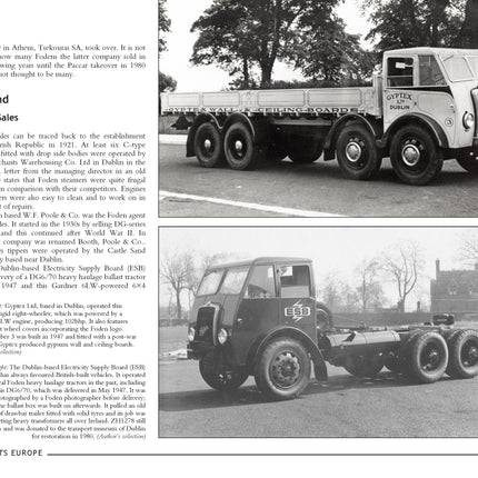 Foden Export Vehicles