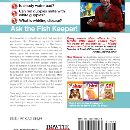 Marc Morrone's Ask the Fish Keeper