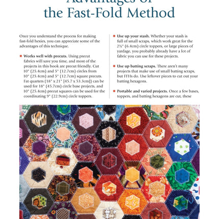 Fast-Fold Hexie Quilting