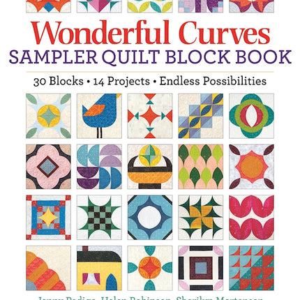 Wonderful Curves Sampler Quilt Block Book