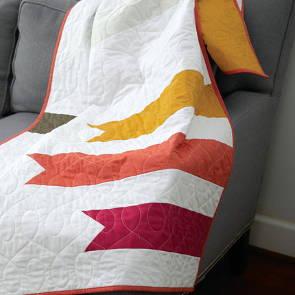 Color Block Quilt Making