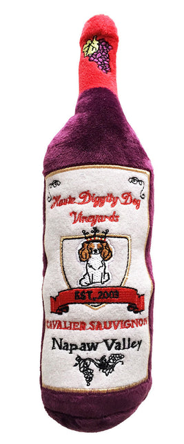 Cavalier Sauvignon Wine Bottle by Haute Diggity Dog