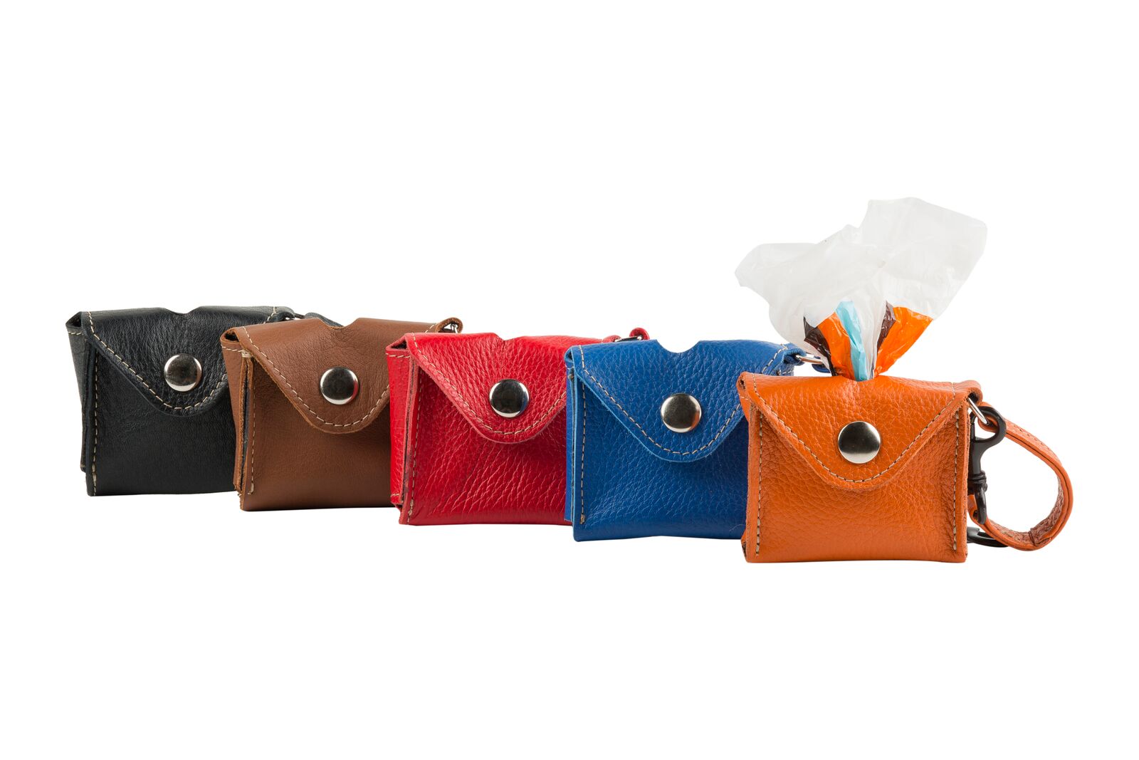 Leather Pick Up Bag Holders