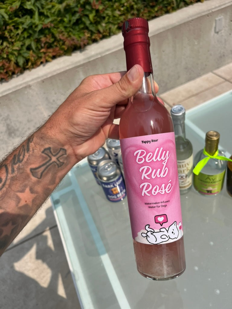 Belly Rub Rosé Dog Wine