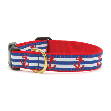 Anchors Aweigh Dog Collar