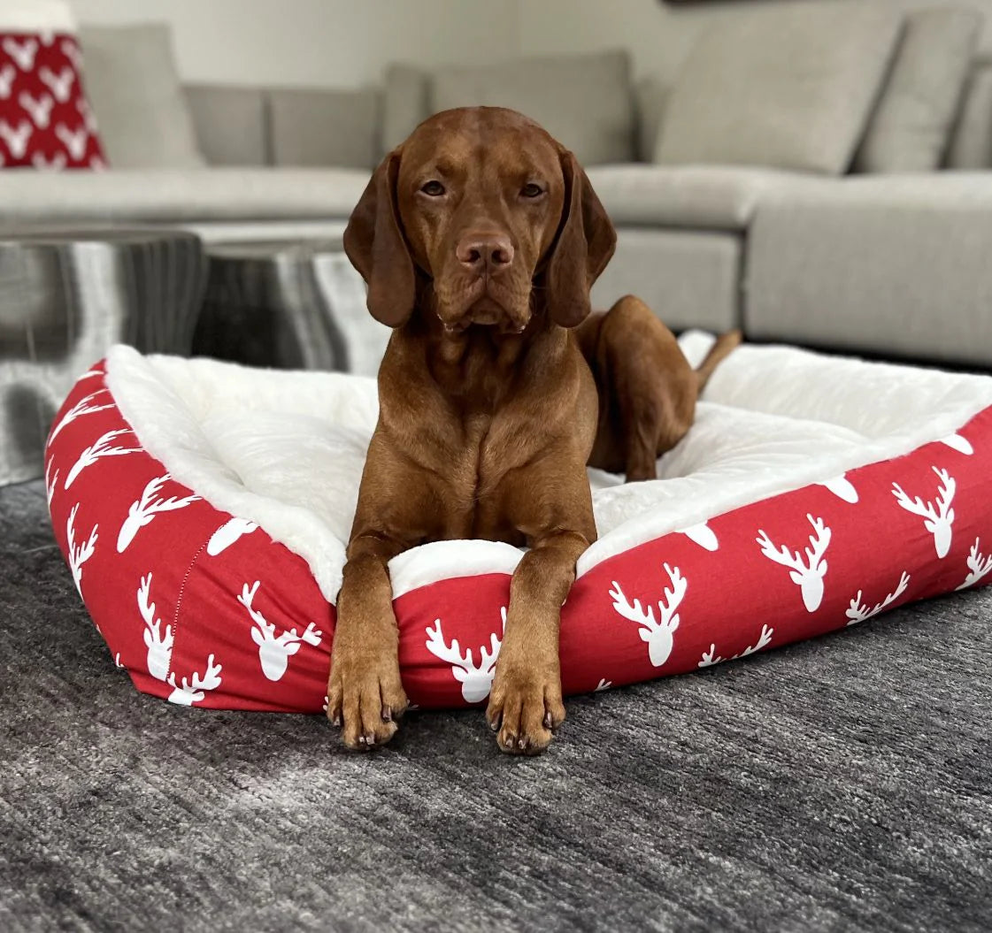 Antlers Red Alpine Lounger