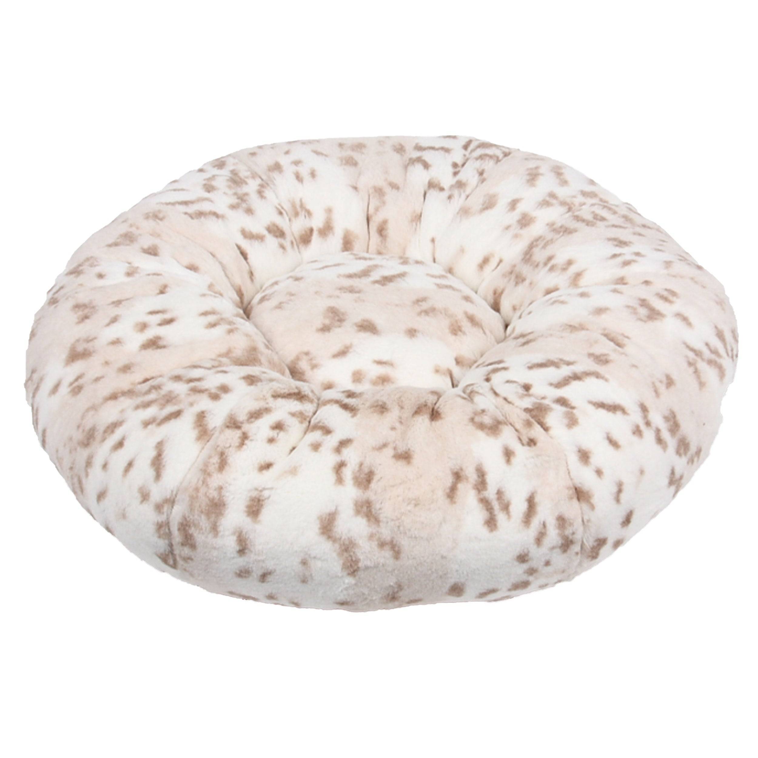 Soft Arctic Snow Leopard Bed Soft Arctic Snow Leopard