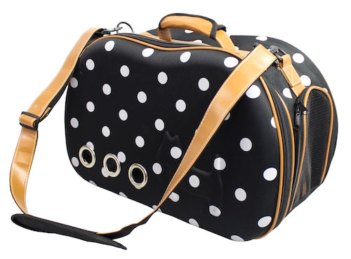 Fashion Dotted Designer Pet Carrier