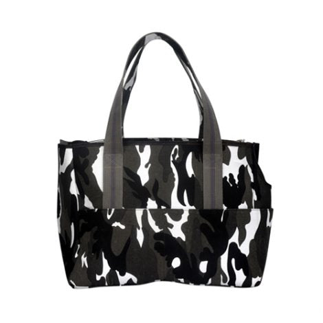 SAUVIGNON BARC CAMO HAND LOOMED COTTON TOTE