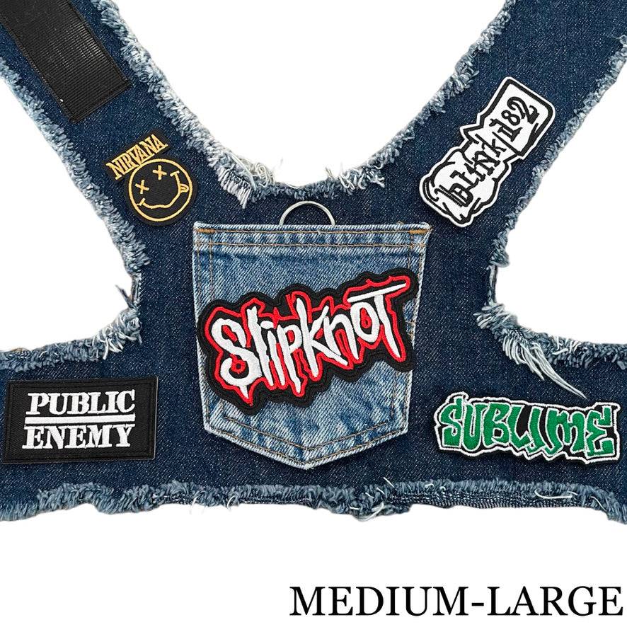 Slipknot Harness Blue Denim