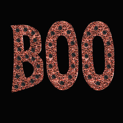 Orange Glitter Boo - Women's T-shirt