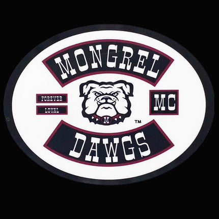 Mongrel Dawgs MC Logo dog shirt