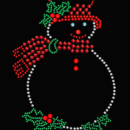 Snowman Outline - Women's T-shirt