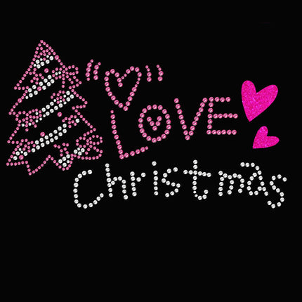 Love Pink Christmas - Women's T-shirt