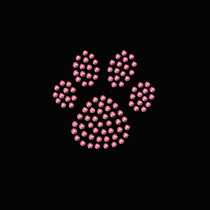 Paw (Pink Rhinestuds) - Women's T-shirt