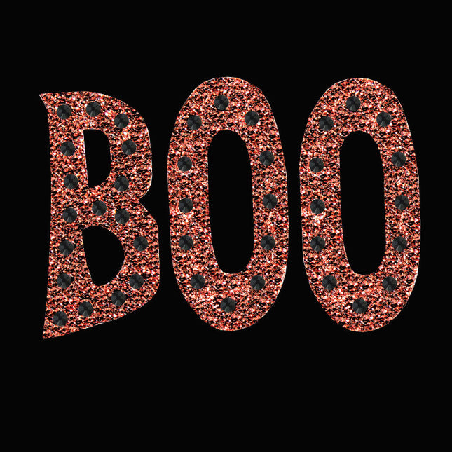 Orange Glitter Boo Bandanna