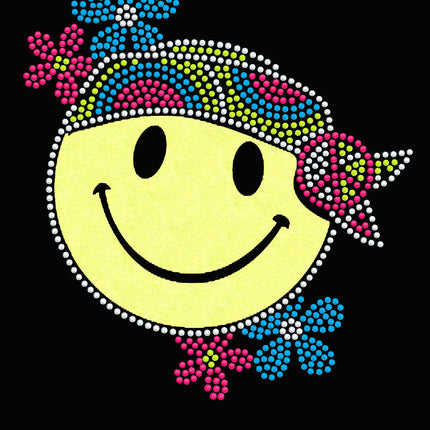 Happy Face Hippy - Women's T-shirt