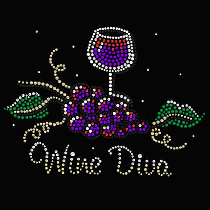 Wine Diva 2 - Women's T-shirt