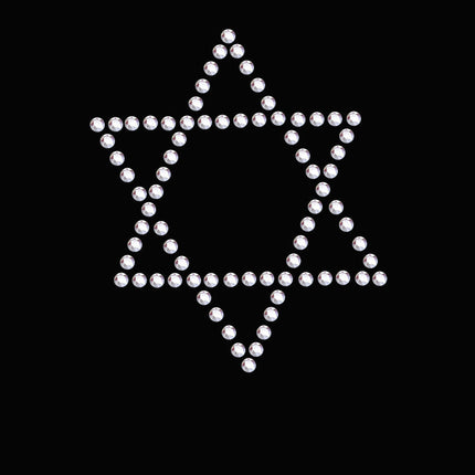 Star of David Small Rhinestud - Bandanna