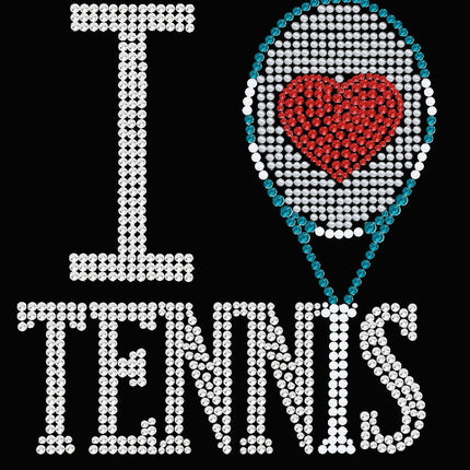 I Love Tennis - Women's Tee