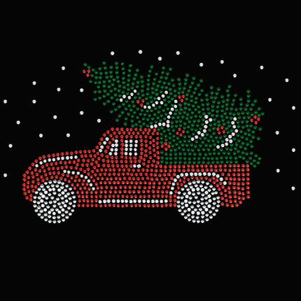 Christmas Truck (Small) - Women's Tee